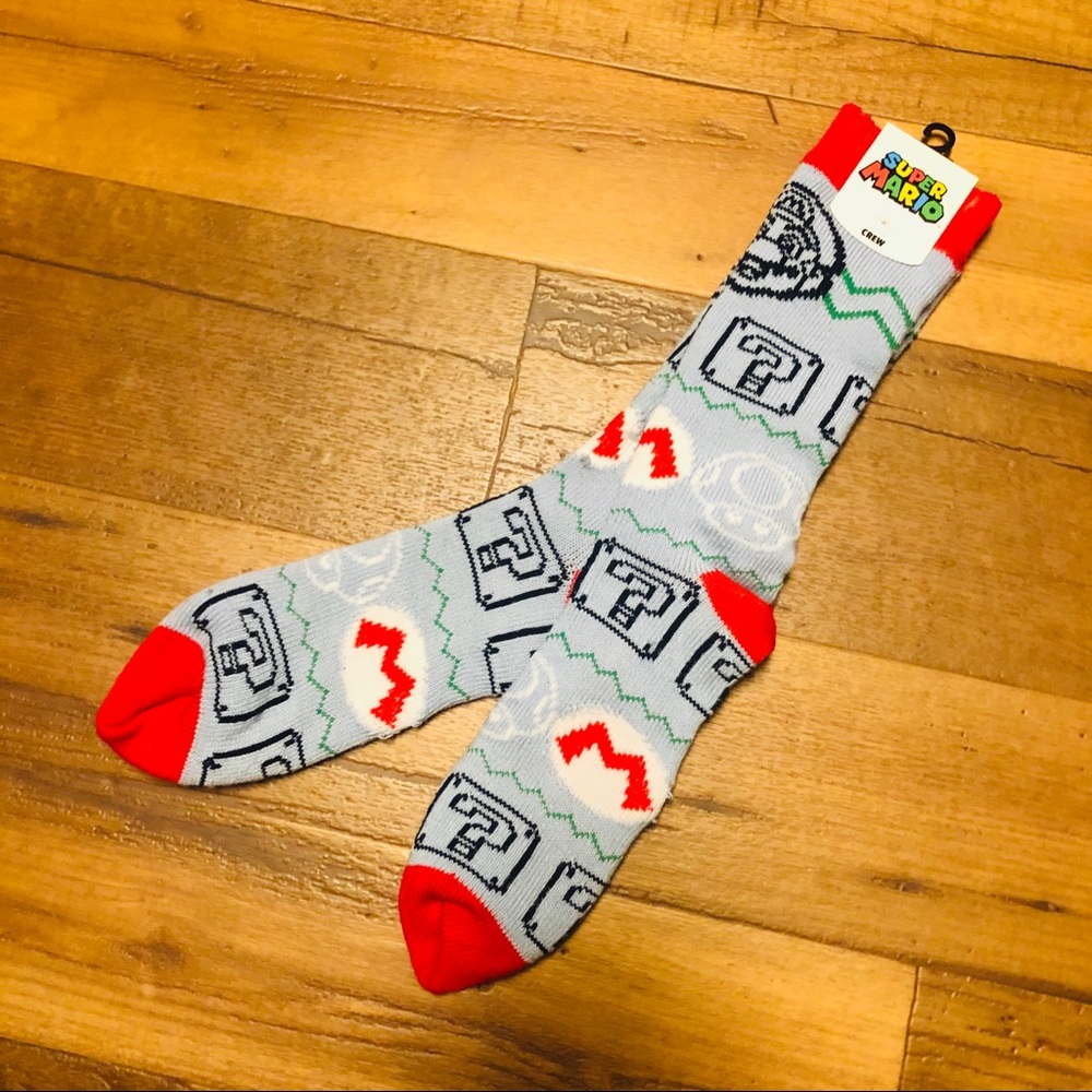 Super Mario Crew socks